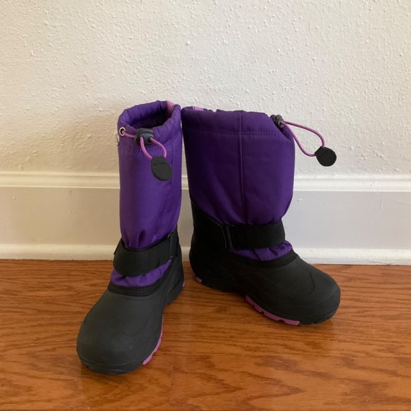 KAMIK Kids Rocket Snowboots Sz 4 - Picture 2 of 4
